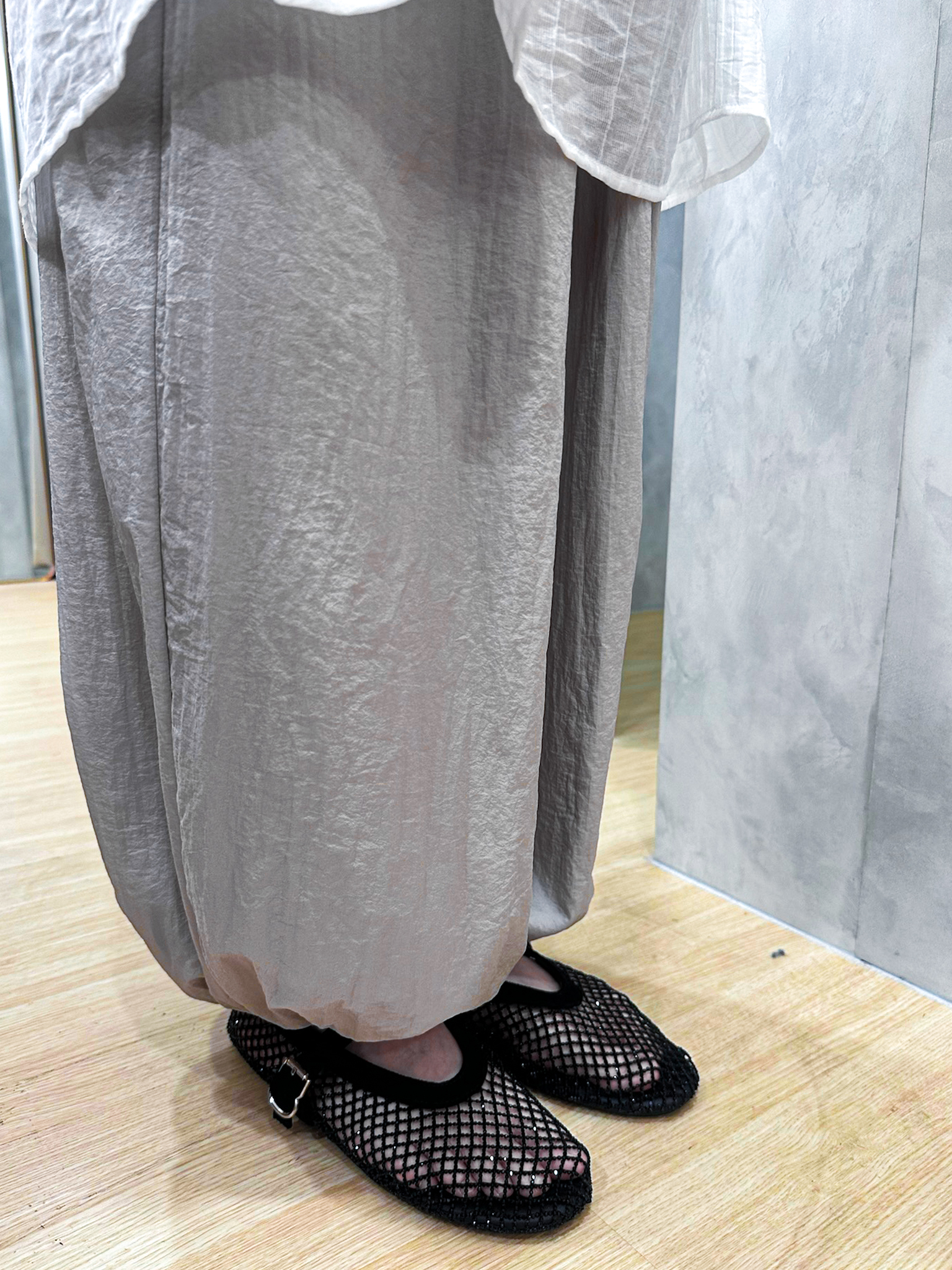 向神燈許願～我要遮肉肉！空氣感阿拉丁褲 YU0002 - 杏色 BEIGE