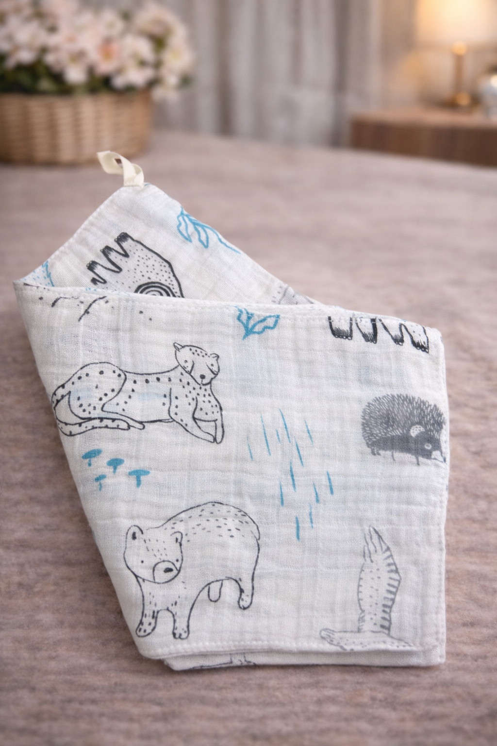 CHUBEES雙層紗巾  2-Layer Cotton Gauze Washcloth
