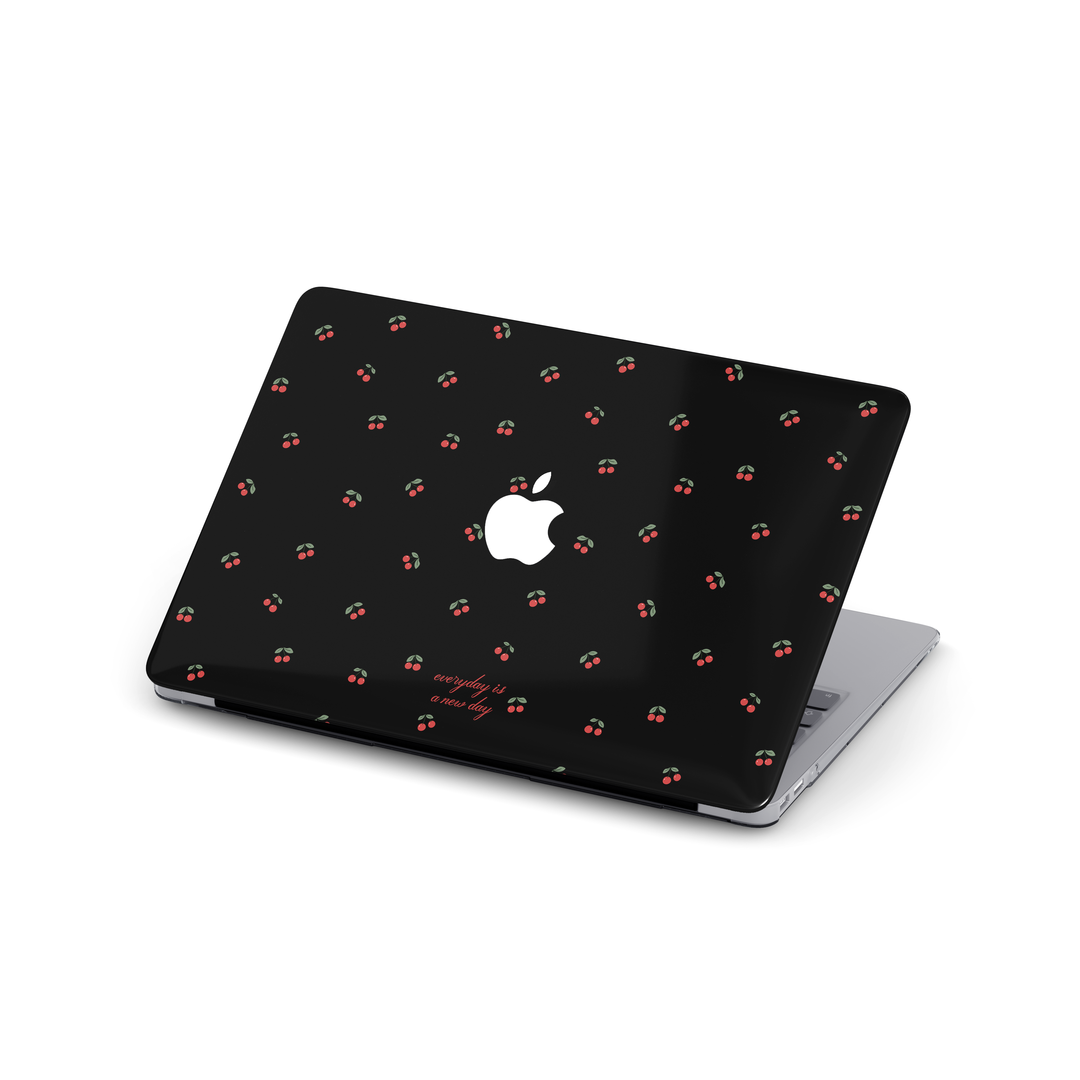 【The Ruby Reds in Black Background】MacBook Protective Case