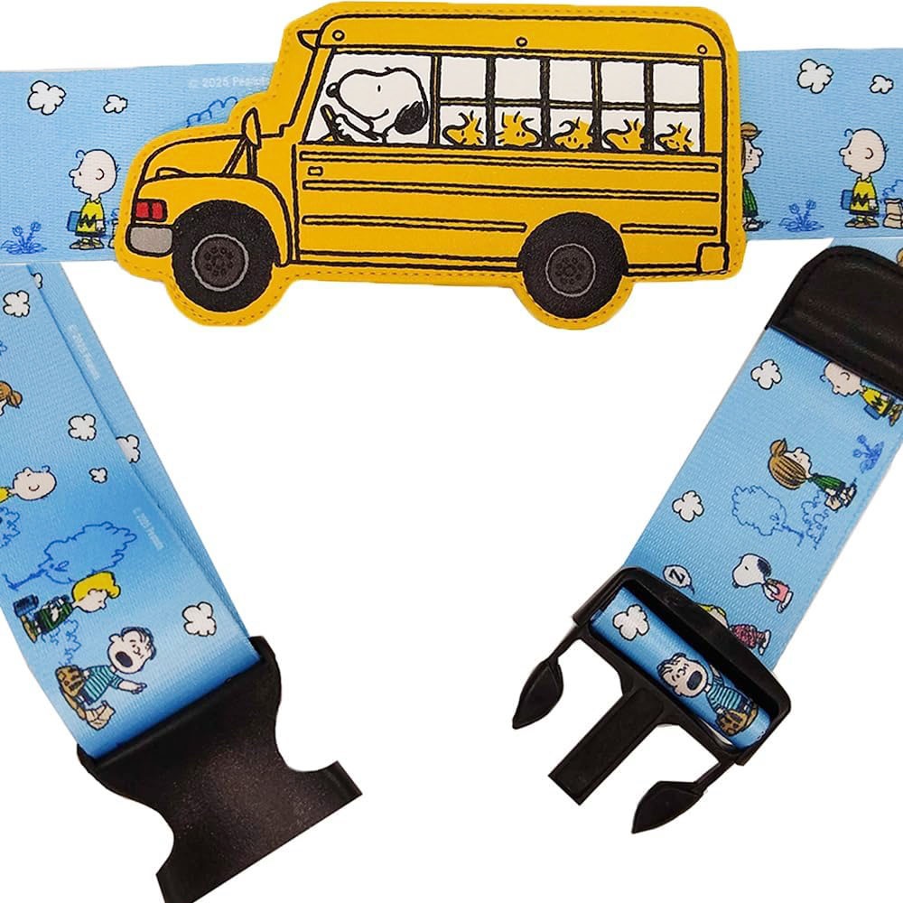 現貨｜Snoopy 巴士 日版 行李帶 (250507)