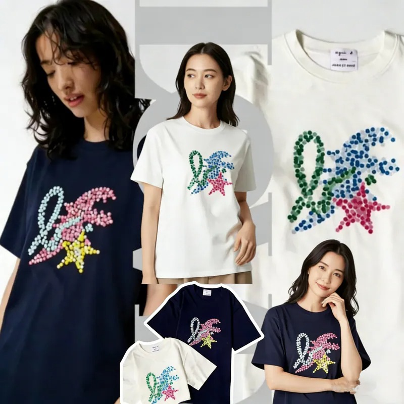 預訂 Agnes.b 點陣短袖Tee