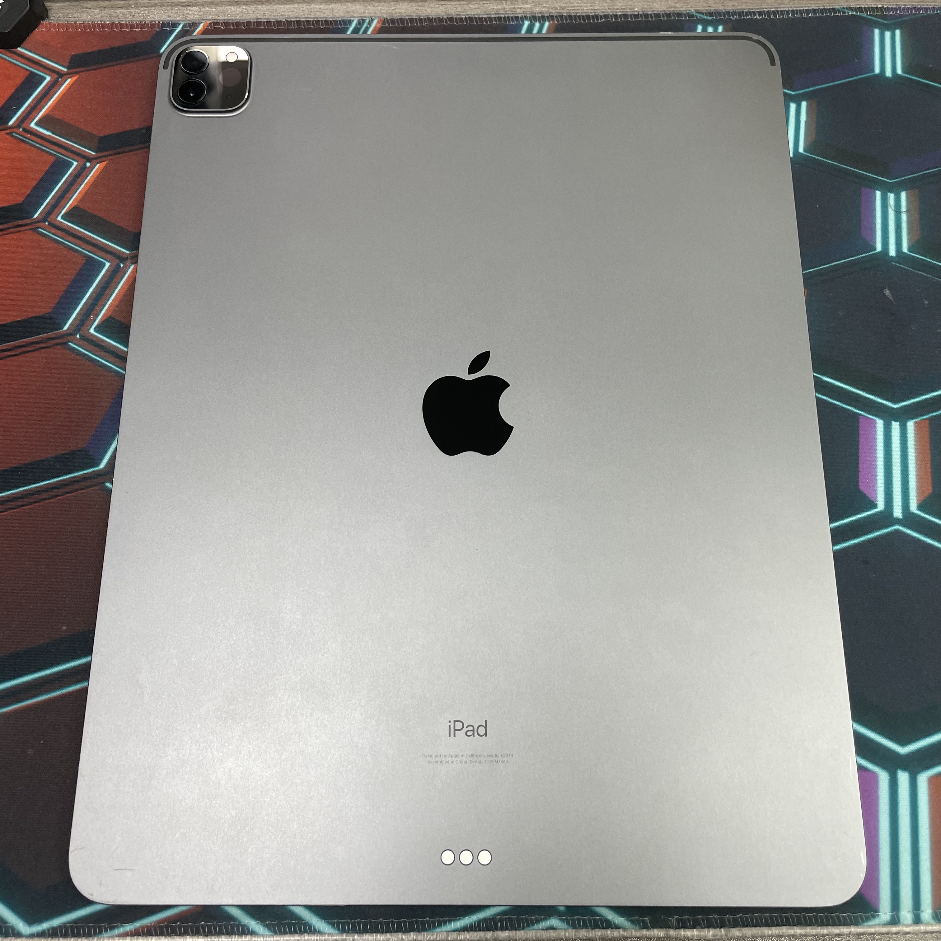 *779582 iPad Pro 5 12.9吋 M1 靚機 128GB 灰色 gray