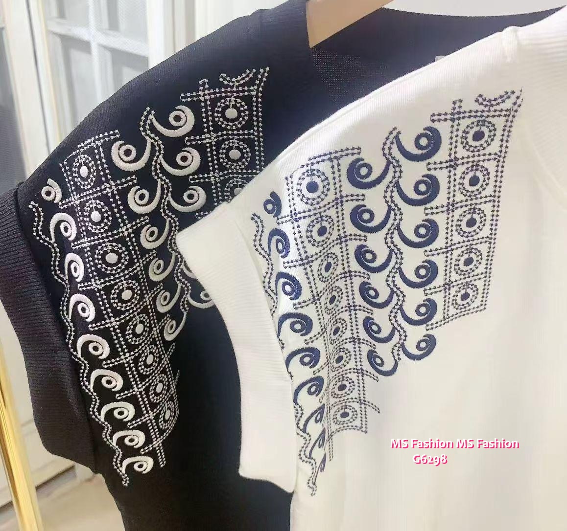 G6298 韓國🇰🇷民族風刺繡top