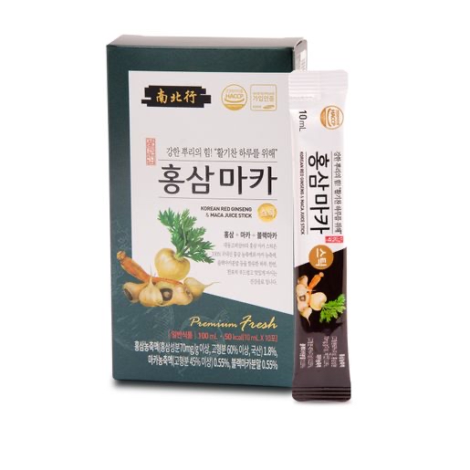 南北行韓國人氣生理保健飲品 – 瑪卡紅參提取液