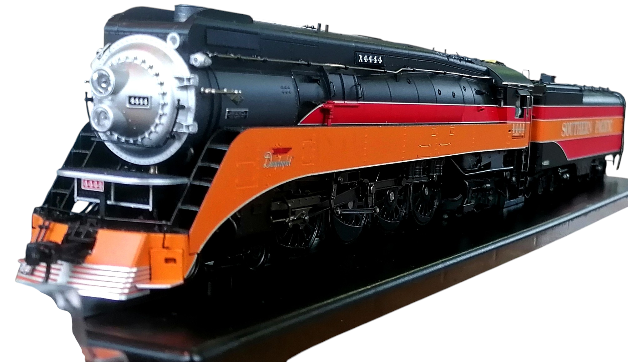 BROADWAY Southern Pacific GS-4 #4444 In-Service Post War Daylight, Paragon4 Sound/DC/DCC Smoke