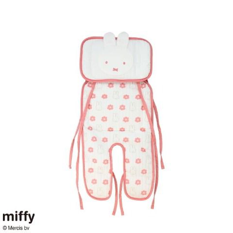 MIFFY BABY KID 小童 BABY CAR SHEET 紅色 花花
