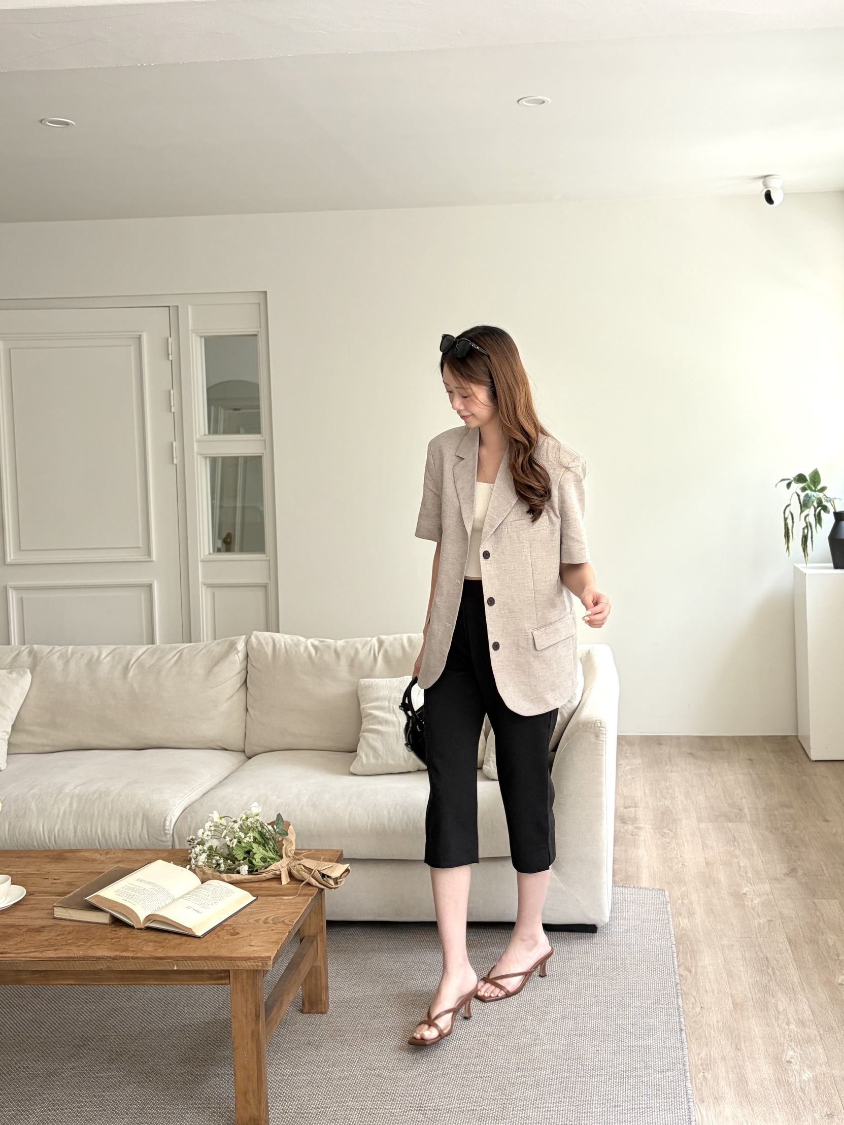 The Oversized Oatmeal Blazer