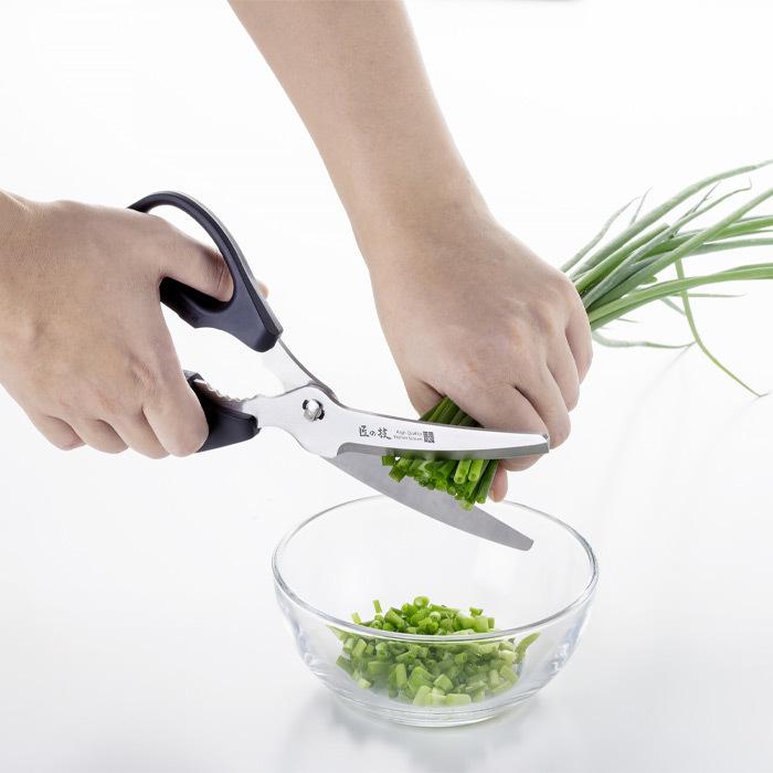 🔥🔥【日本製《匠之技》不鏽鋼引切式廚房剪 G-2035】