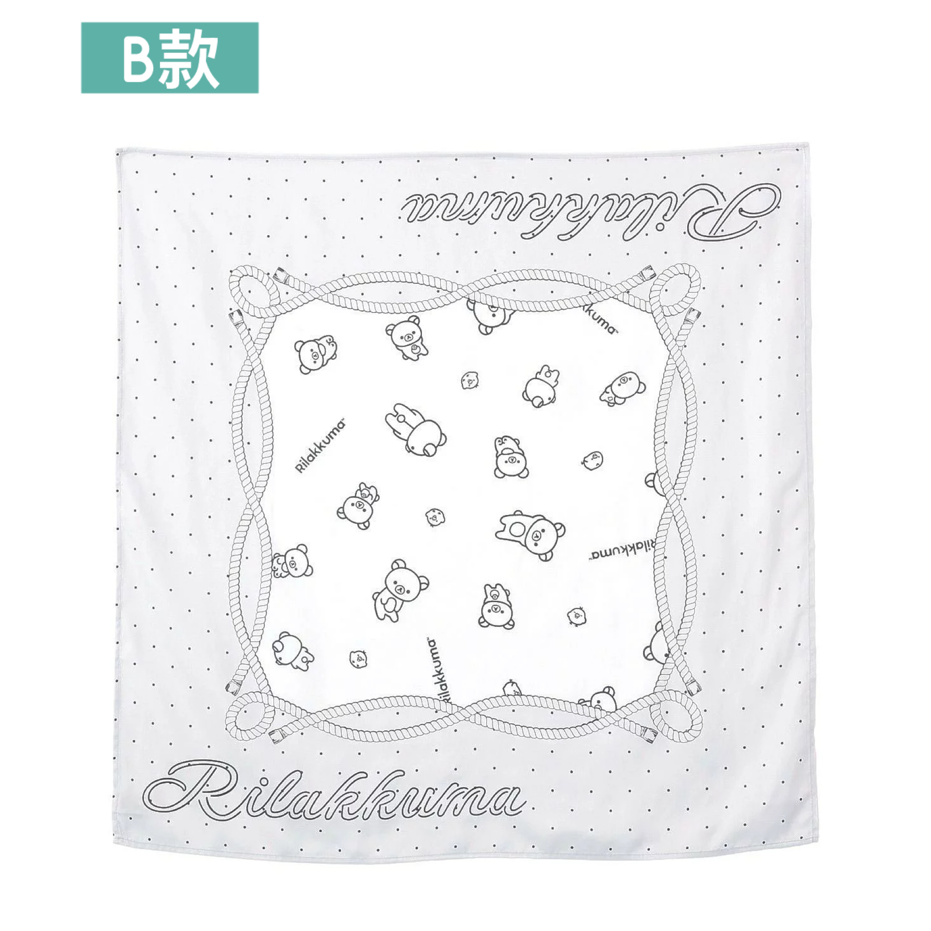 日本預訂📍日本鬆弛熊 × earth music&ecology系列 - 絲巾