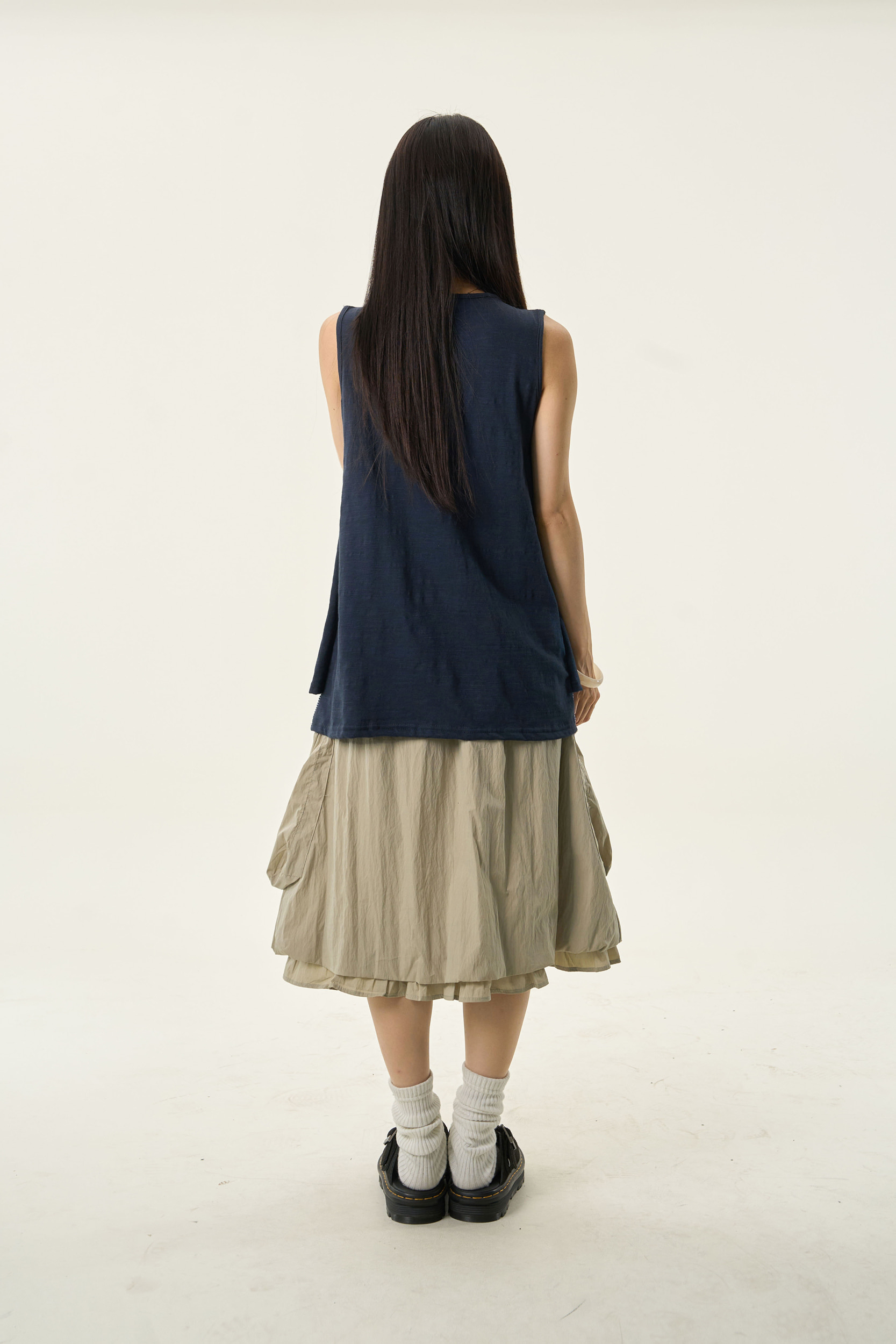 Ruffled Layered Tank Top
