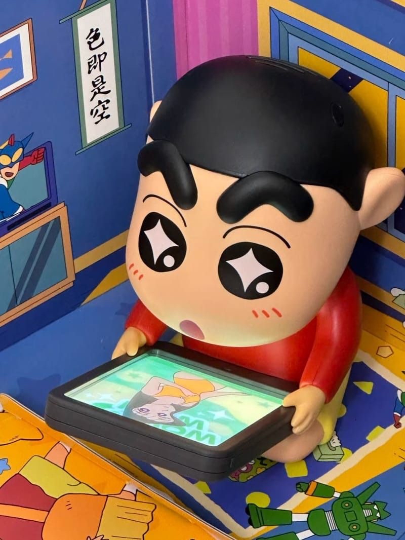 MarTube x 蠟筆小新 正版授權  💡氛圍燈公仔藍牙喇叭🔉