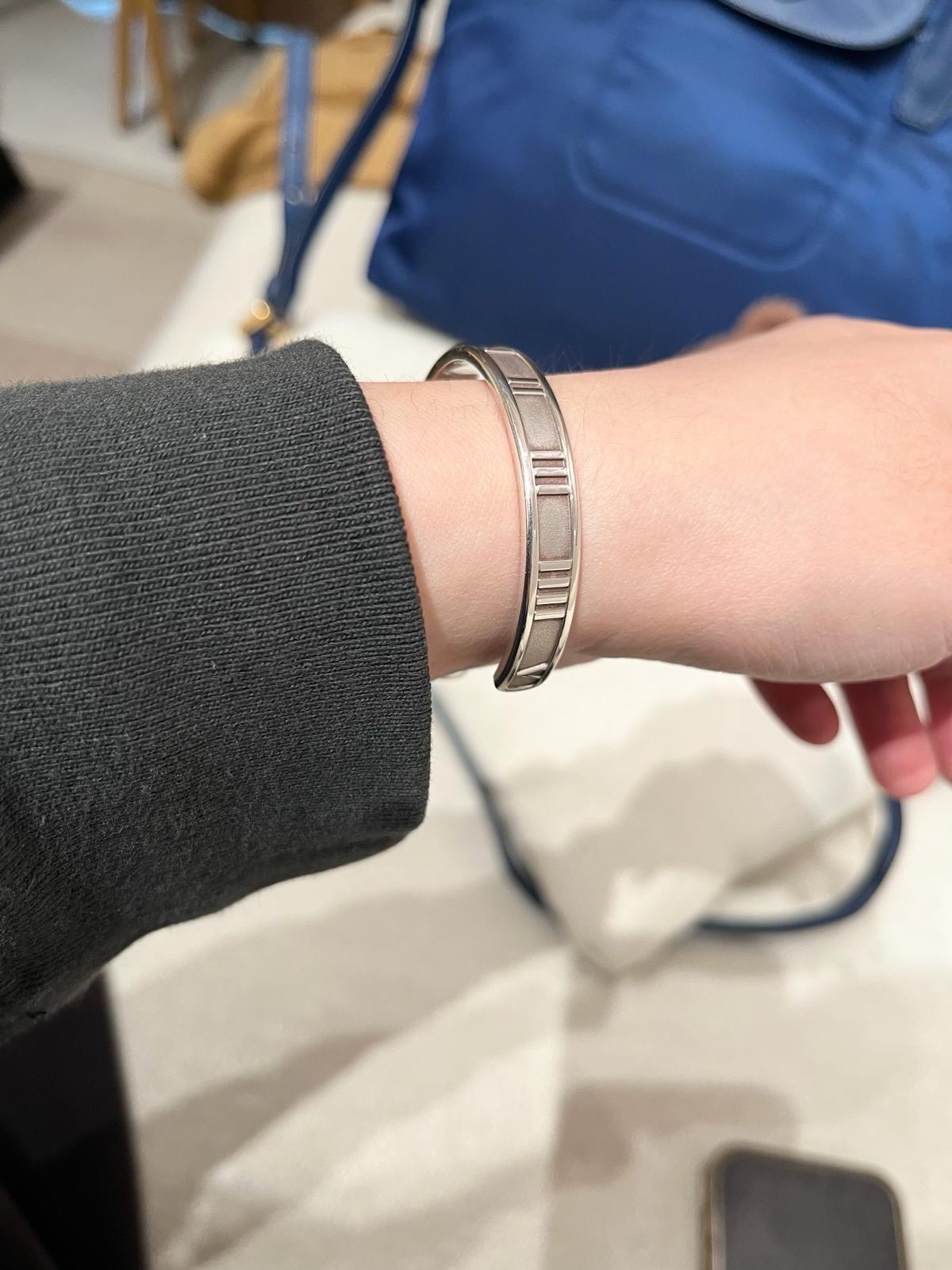 Tiffany & Co. 純銀 Bracelet 100%Authentic, 95%New ✅Box