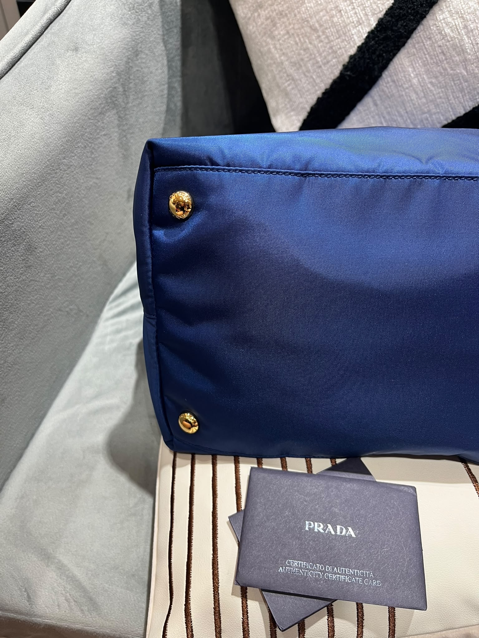 Prada Nylon 2way Bag 100%Authentic, 98%New ✅Dust bag