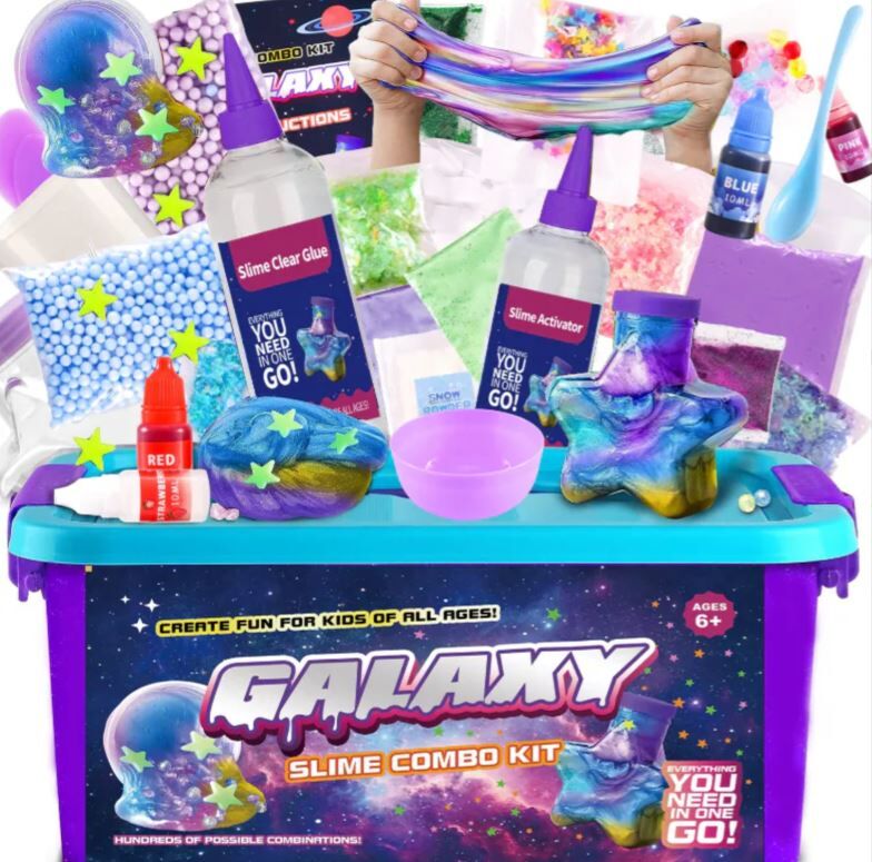 DIY Slime星空史萊姆口水套裝 - 1套 現貨