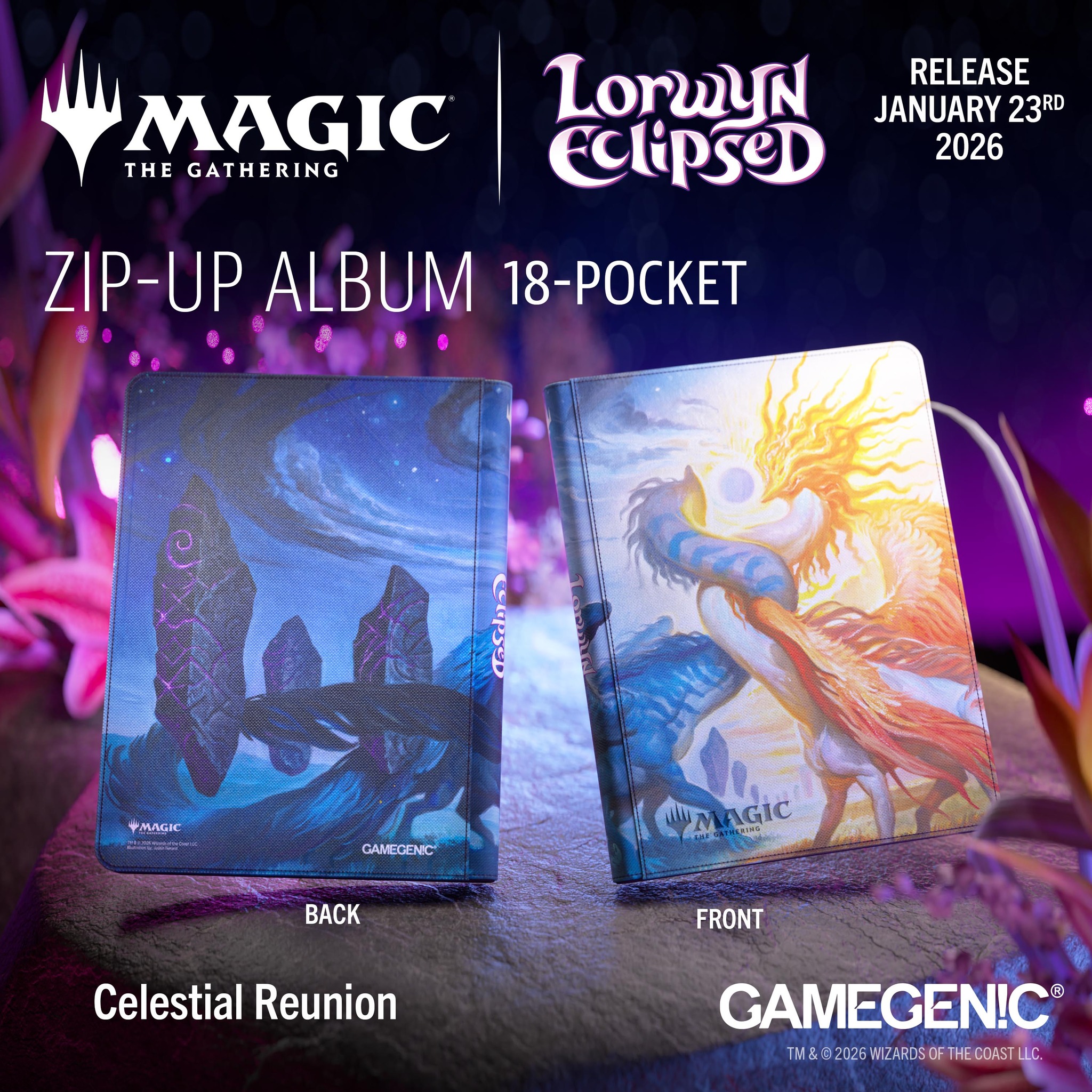 Lorwyn Eclipsed Zip-Up Album 18-Pocket 