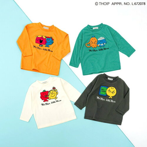 🆕【⭐訂購⭐】日本直送 🇯🇵🌀#MrMenLittleMiss 立體sagara刺繡貼花 長袖Tee［4款選］🌀 [ELIA-0008][261004]