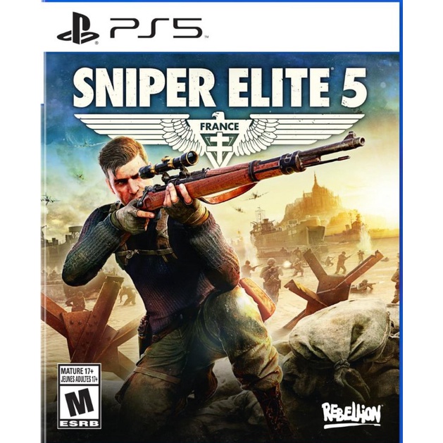 (🔥FLASH SALE🔥) Sniper Elite 5 Full Game (PS4 & PS5) Digital Download