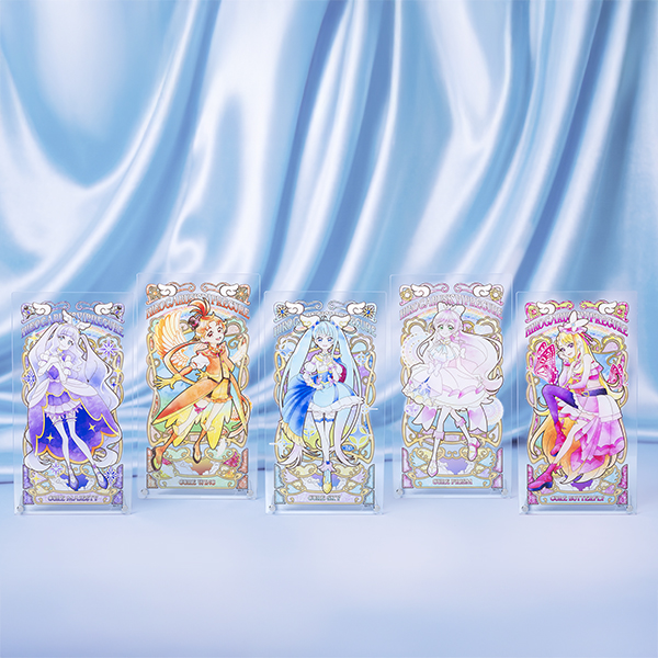 開闊天空! 光之美少女 PreCure 彩繪玻璃風板畫 #P-PCG0240 [Toei] (PRE-ORDER) [2026/10]