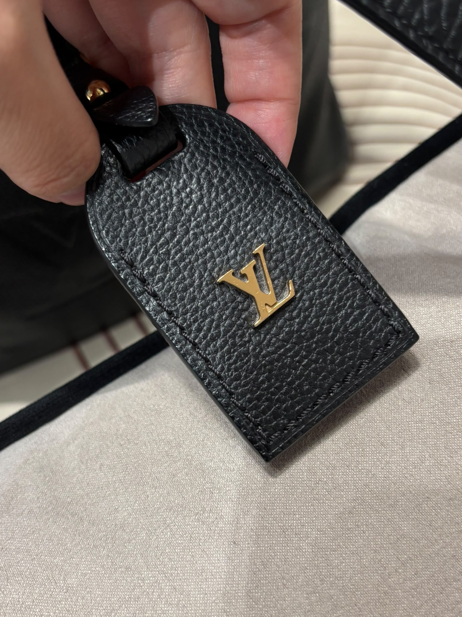 LV Carryall PM Calfskin 100%Authentic, 95%New ✅Pouch ✅Dust bag