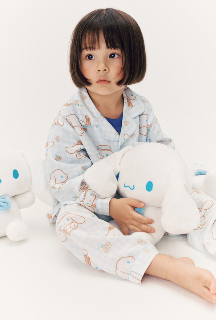 【韓國】CINNAMOROLL 長袖睡衣（100-160cm）