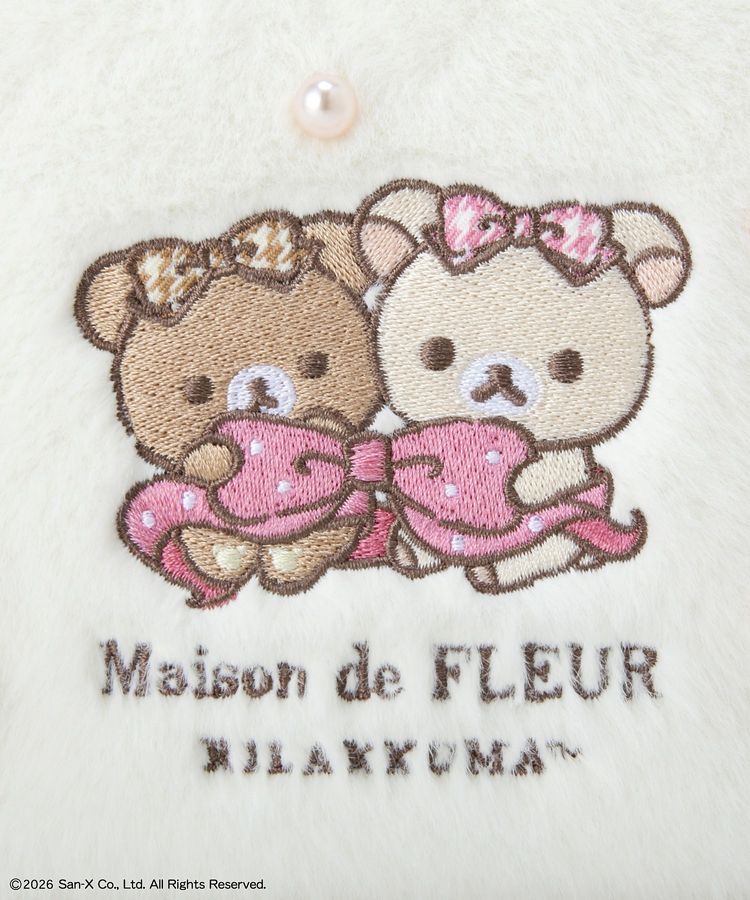 🎀【預訂】Maison de FLEUR × RILAKKUMA 小包 W