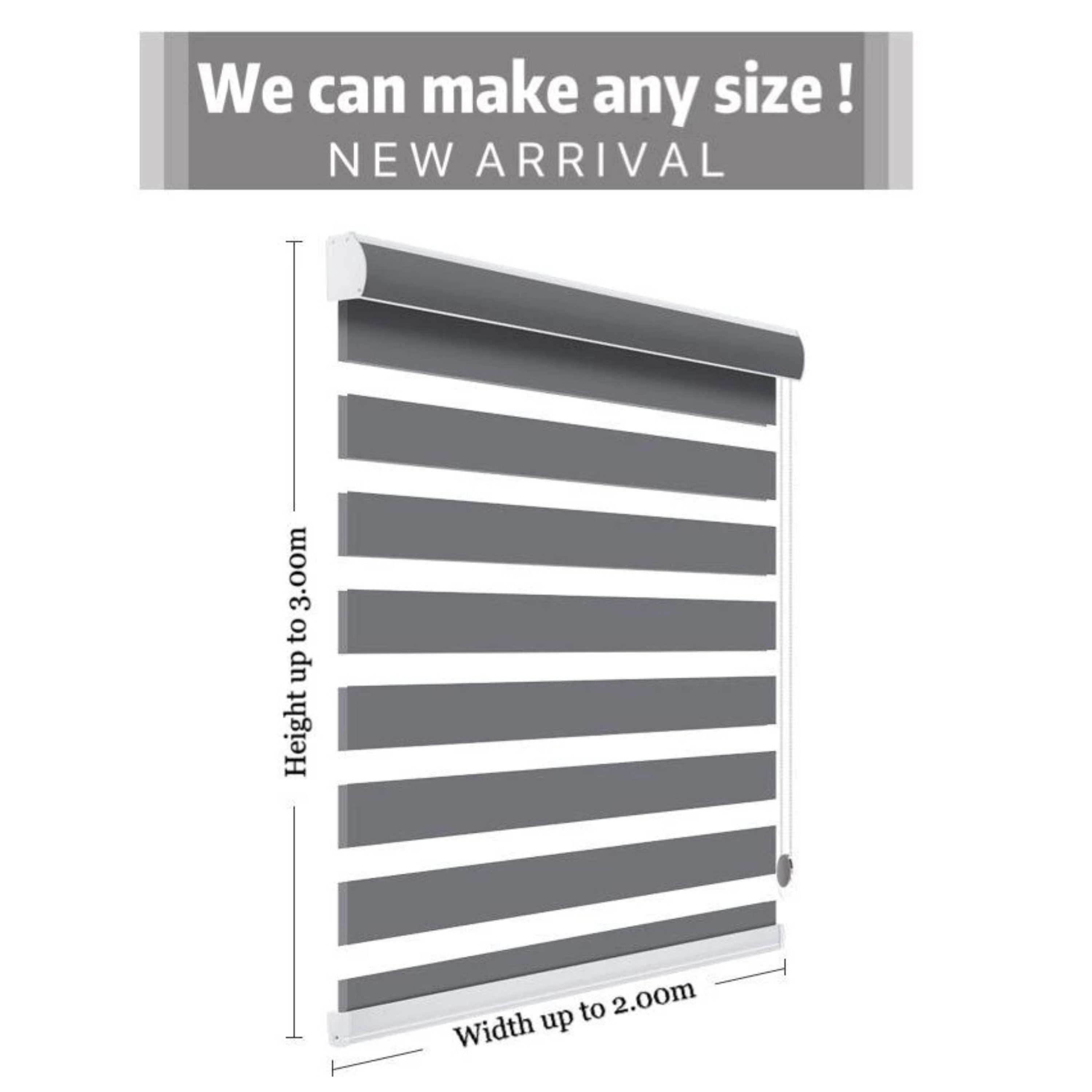 【CUSTOMIZE】KOREA ZEBRA BLINDS Good Quality / Ready stock in MALAYSIA