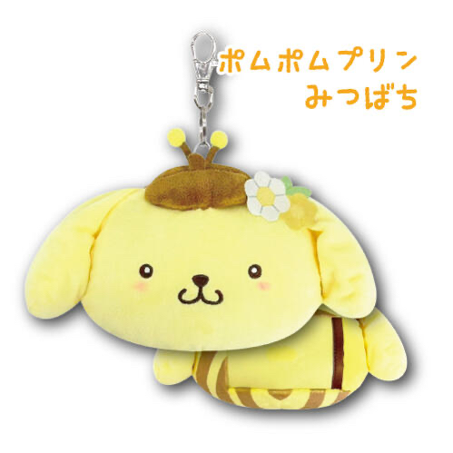 🎀【預訂】 Sanrio 春天小動物造型新宿證件套 - Pompompurin Bee