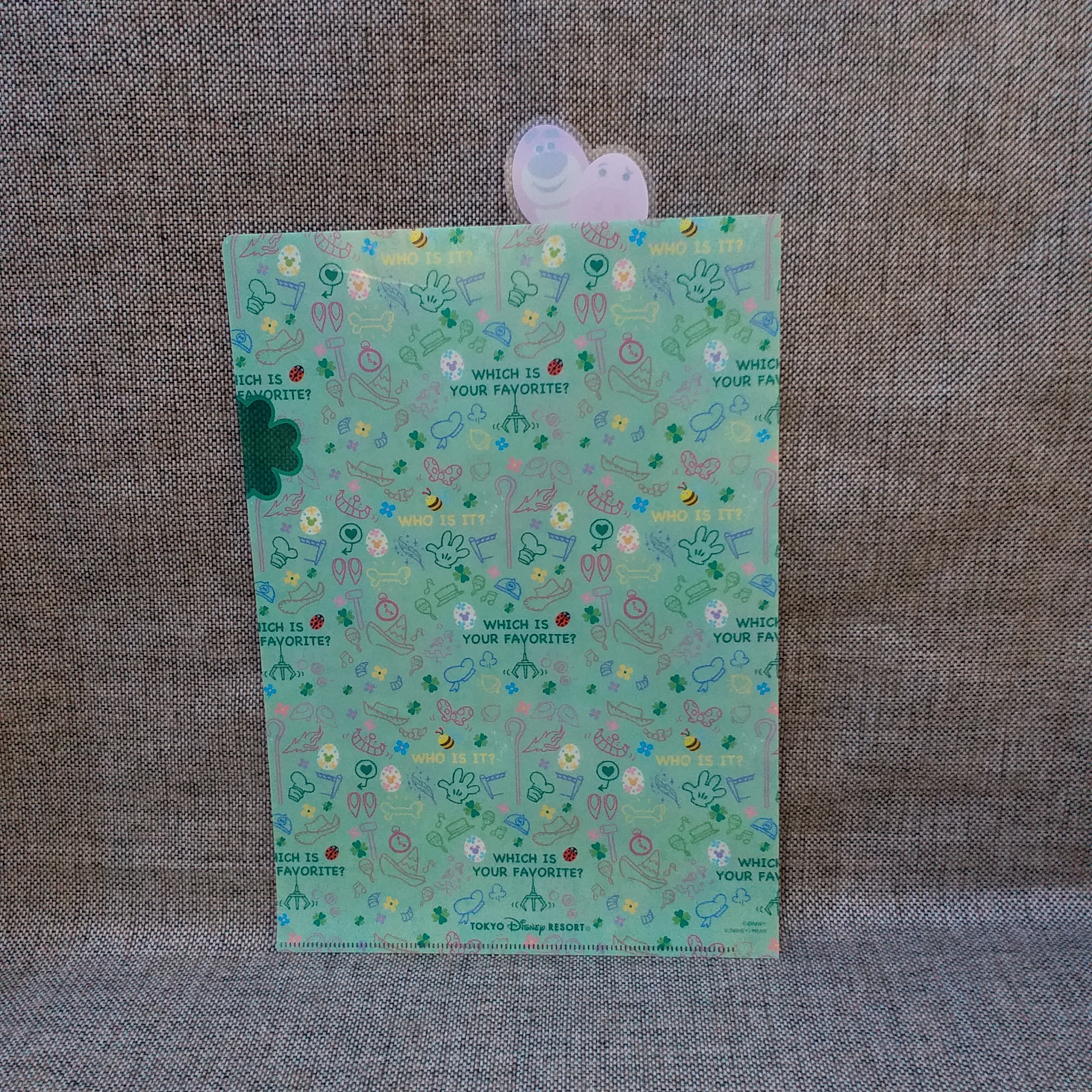 [現貨] [日本直送] 迪士尼樂園限定 {A4 File TF41IH-4}