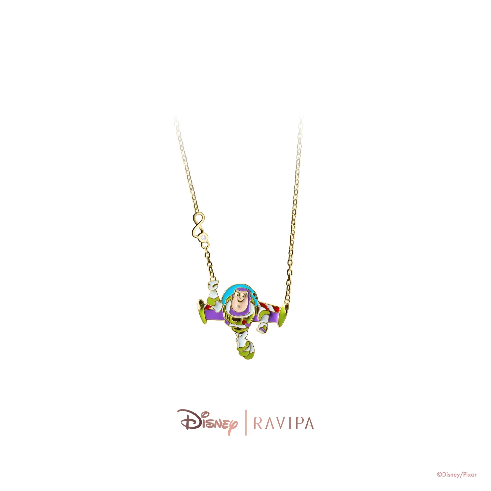 📦訂購 泰國代購 RAVIPA Disney Toy Story 反斗奇兵 Buzz Lightyear Gold Necklace 巴斯光年 頸鏈