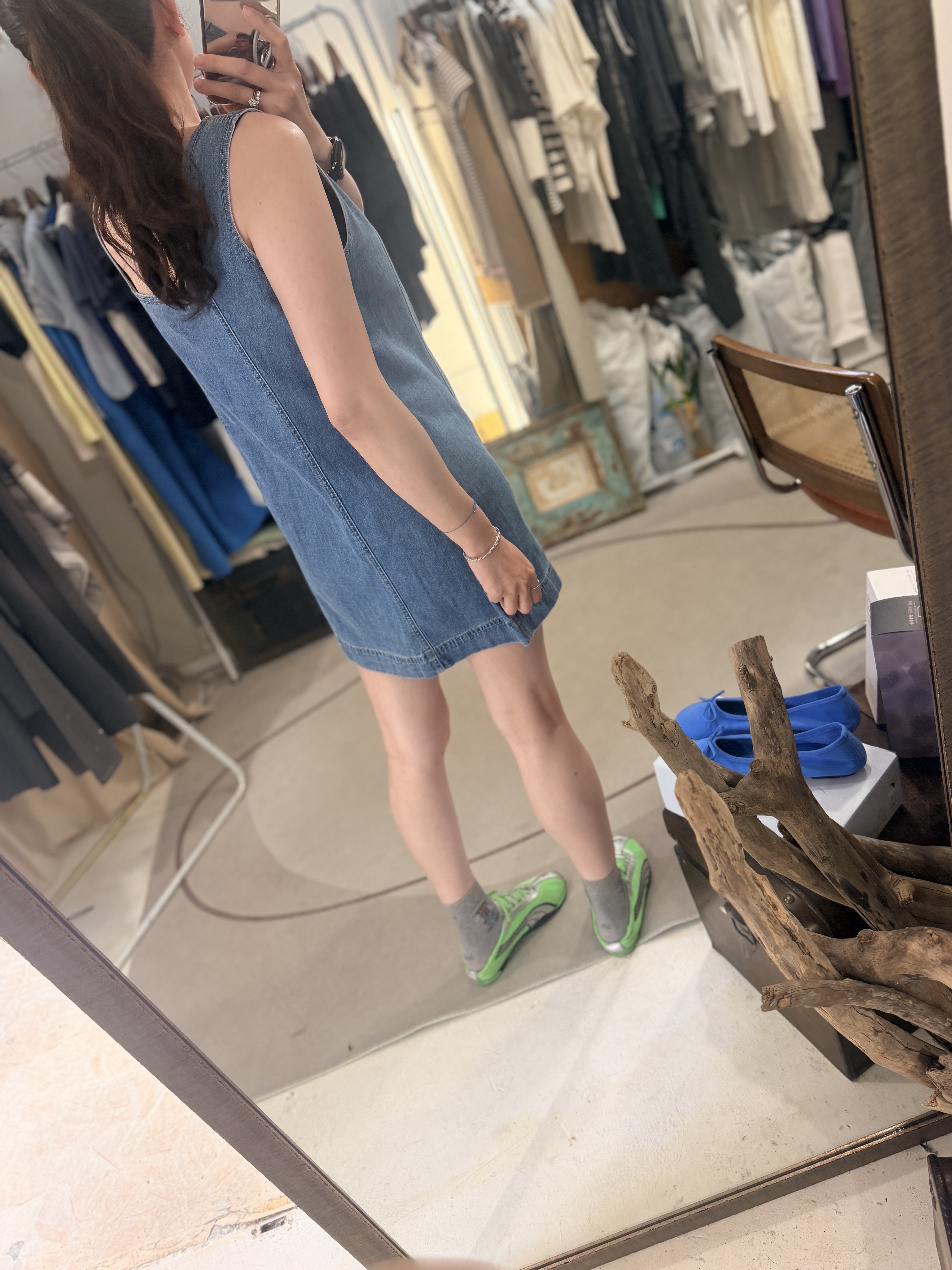 Denim dress