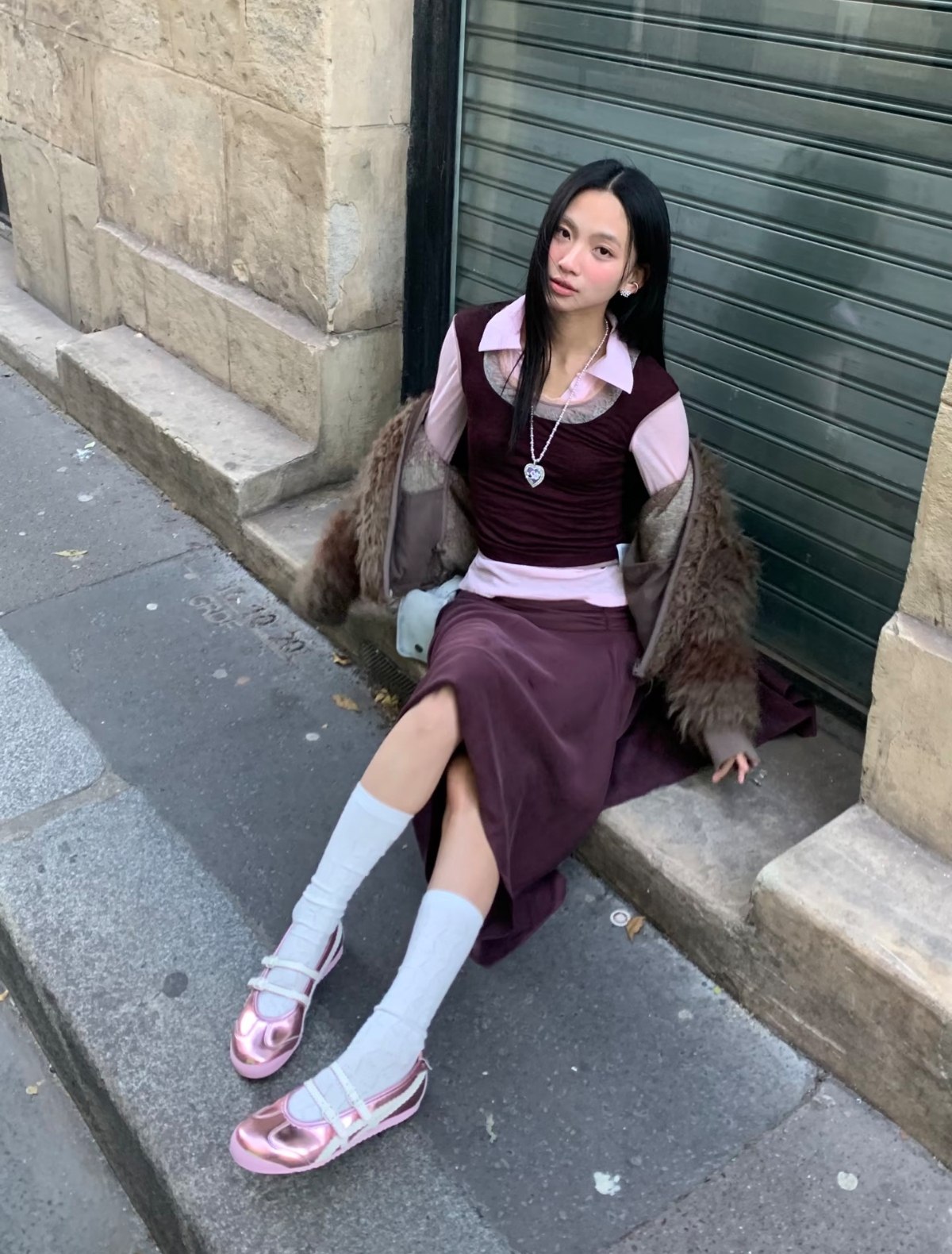 新颜色🇯🇵Onitsuka Tiger 鬼冢虎  “MEXICO 66 TGRS 玛丽珍芭蕾鞋” 