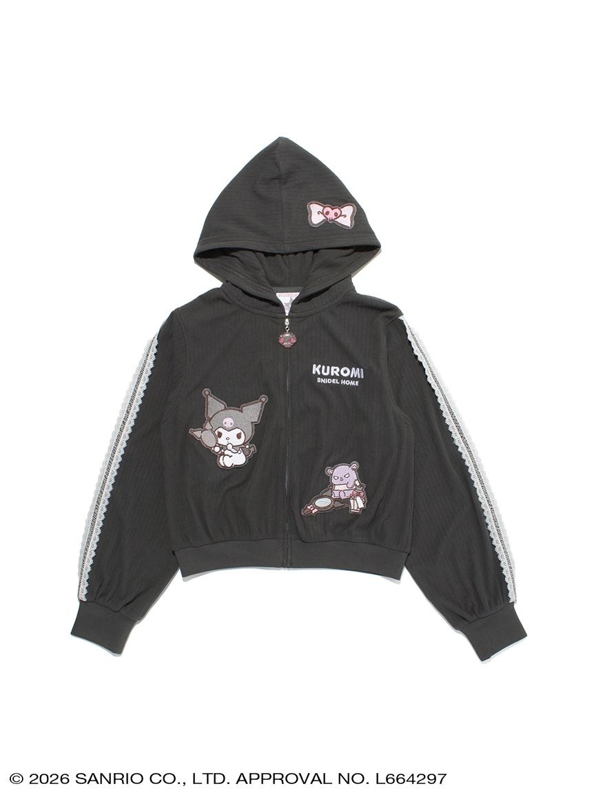 🎀【預訂】SNIDEL HOME x Kuromi 連帽衫 B