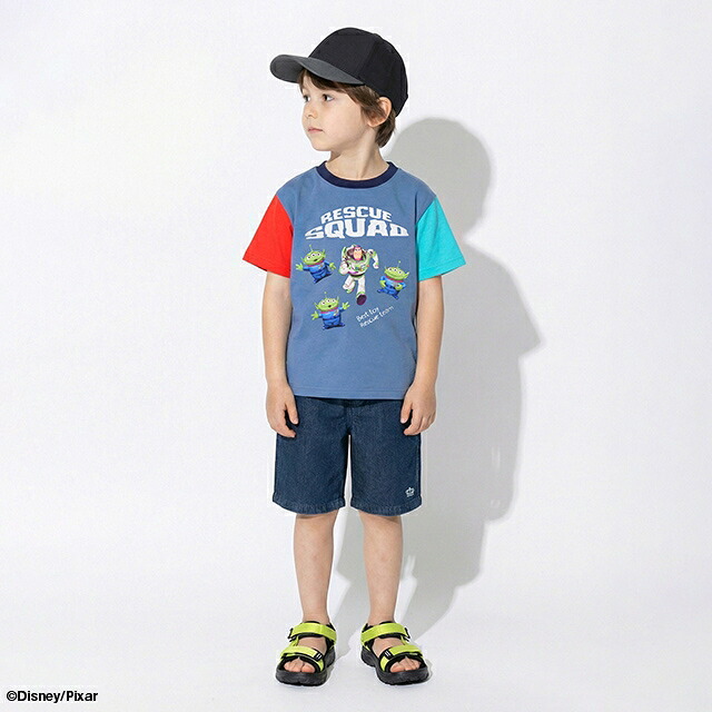 🆕【⭐訂購⭐】 🇯🇵日本直送 🌀#ToyStory ❣️ #親子裝❣️ 拼色袖印花短袖 tee［2款選］ 🌀 [ELCA-0006] [230309]