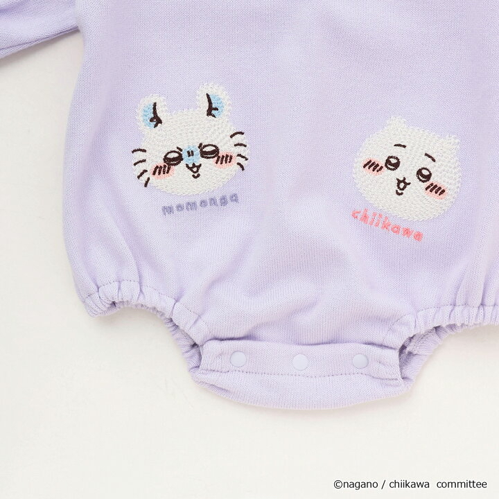 🇯🇵預訂 日本直送🇯🇵Petit Main x Chiikawa系列三色人物刺繡長袖包屁衣