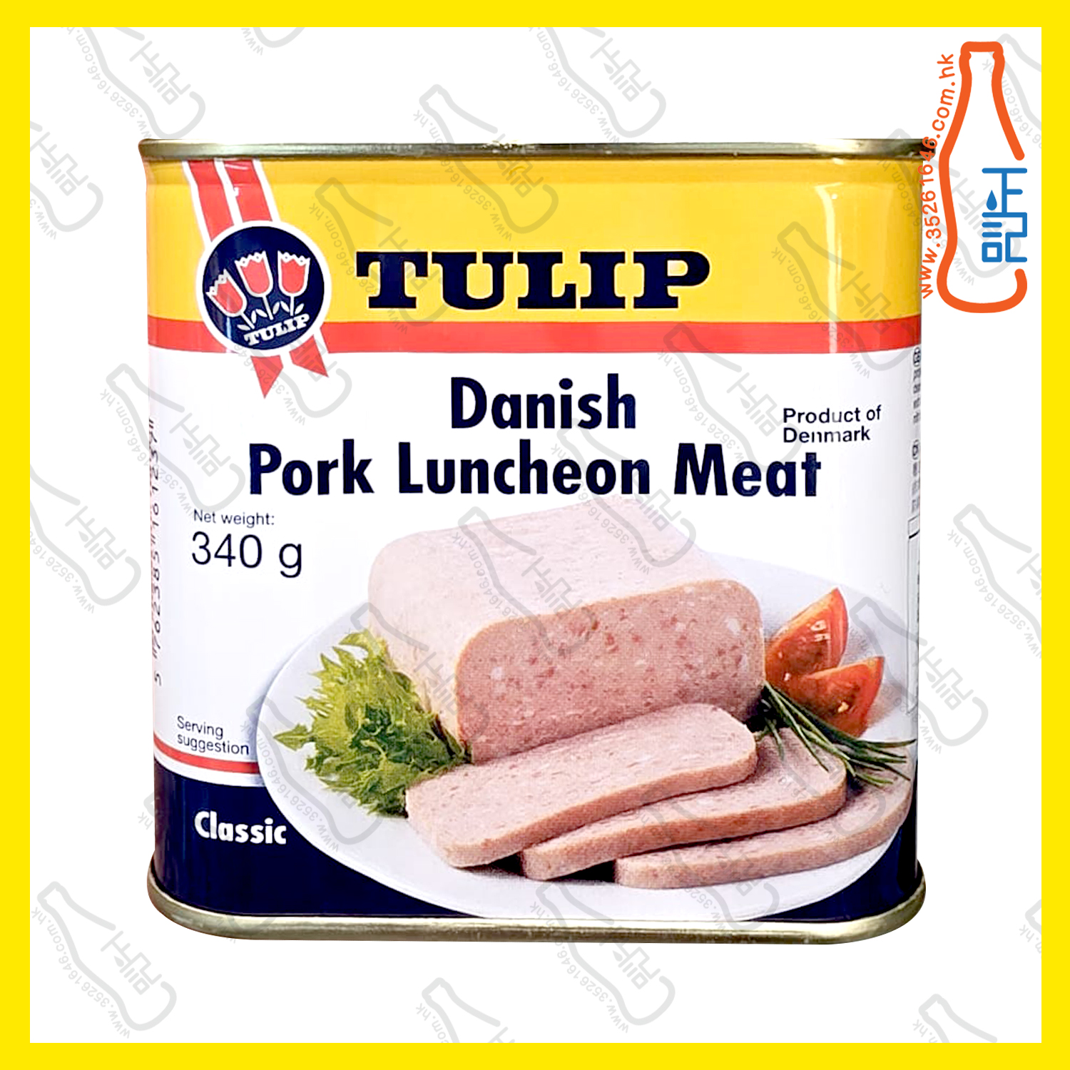 ==Tylip 三花牌 午餐肉 340g