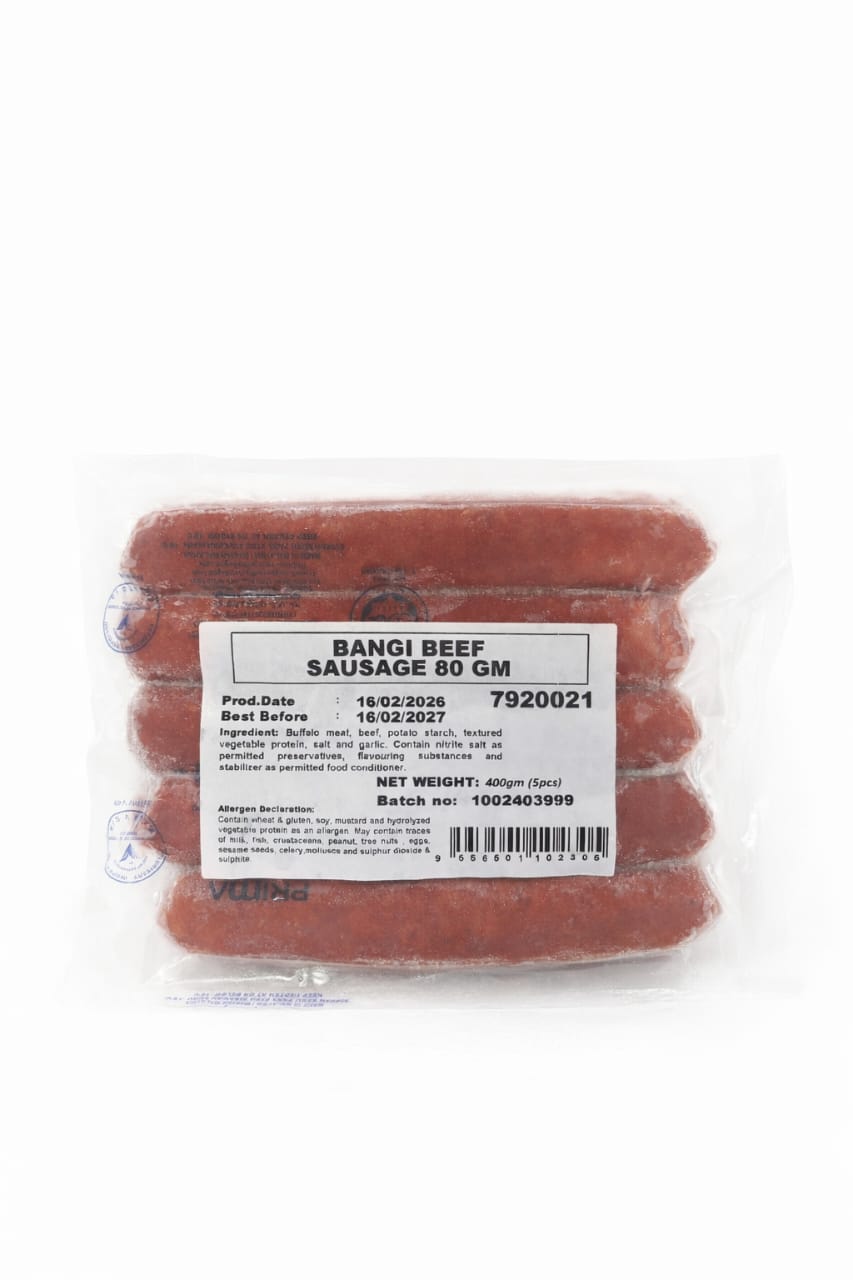 Prima Sausages Bangi Beef