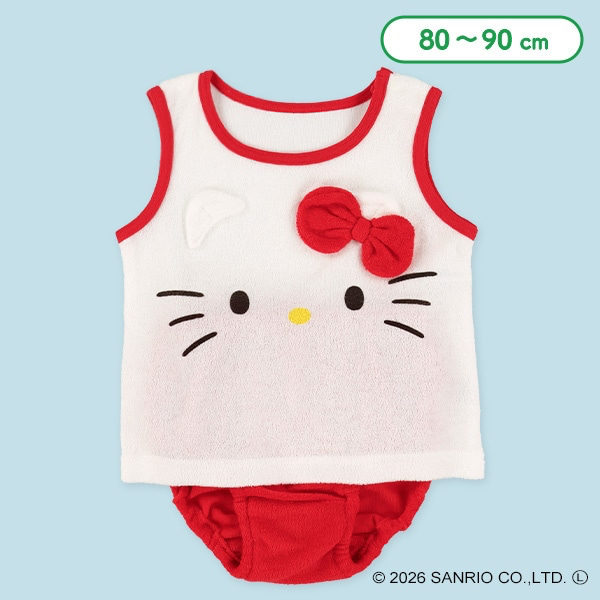 🇯🇵預訂 日本直送🇯🇵Hello Kitty毛巾料背心燈籠褲套裝