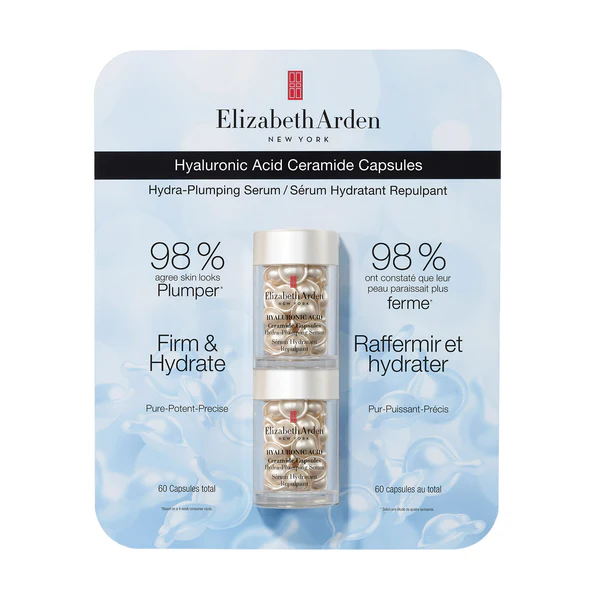 Elizabeth Arden 伊利莎伯雅頓 透明質酸豐盈保濕膠囊 (30粒 x 2 )