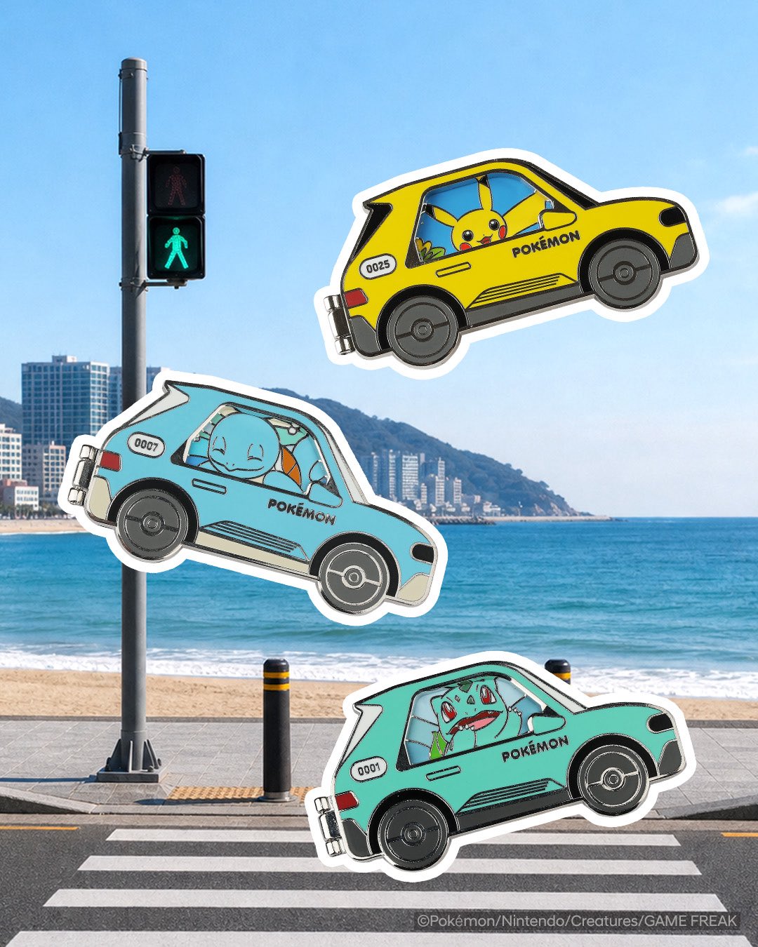 Pokemon - 韓國現代汽車 x Pokemon 限定