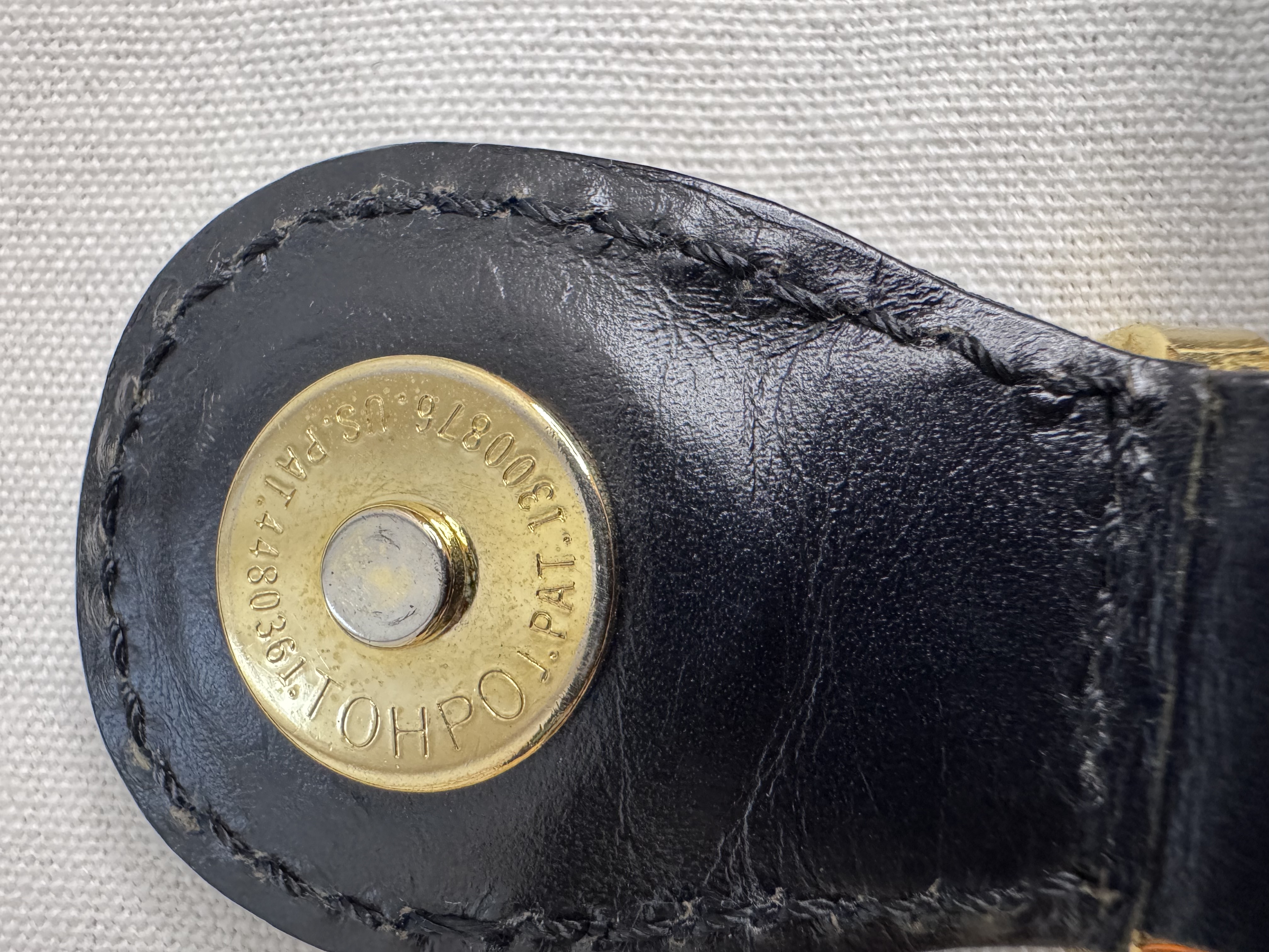 Celine Black Macadam Shoulder Bag