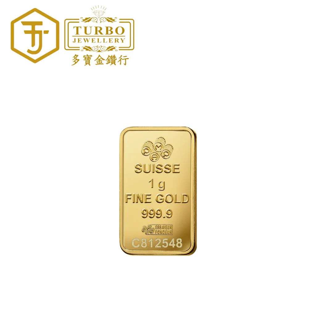 TURBO [1G] PAMP Lady Fortuna Gold Bar 9999Gold