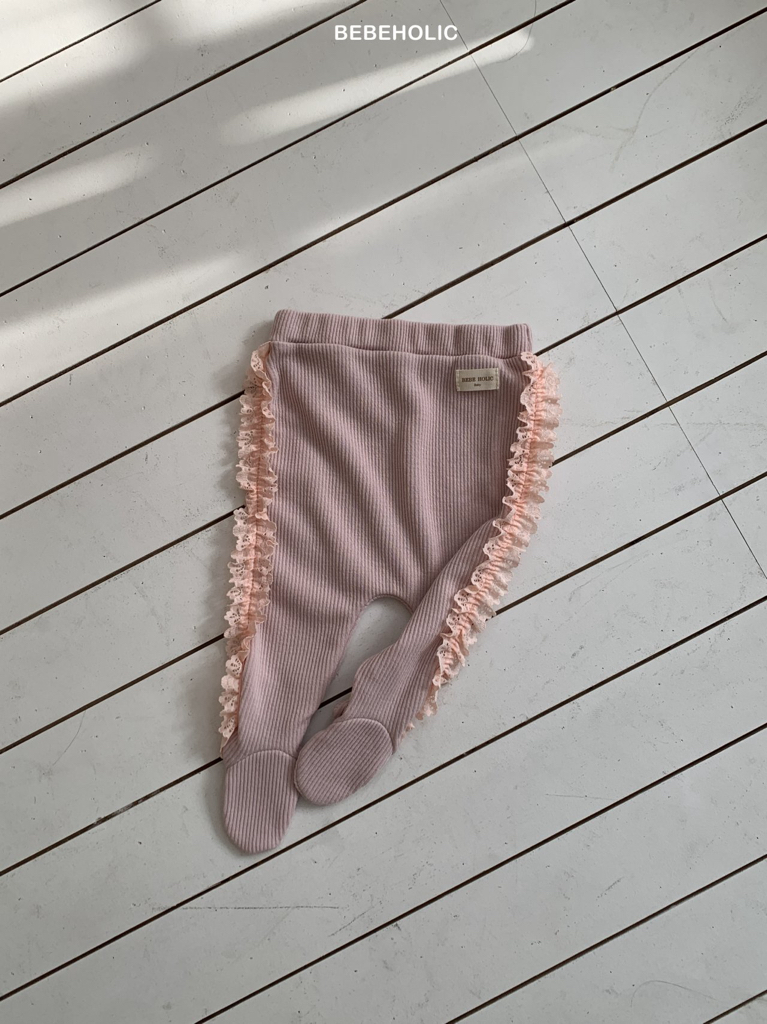 🌸預訂 韓國直送🌸🇰🇷BEBEHOLIC三色蕾絲花邊包腳褲