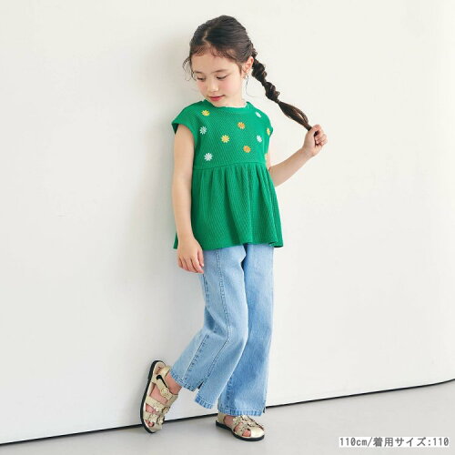 🆕【⭐訂購⭐】 🇯🇵日本直送🌀刺繡 荷葉邊 華夫格上衣［5款選］🌀[ELDA-0211][260523]