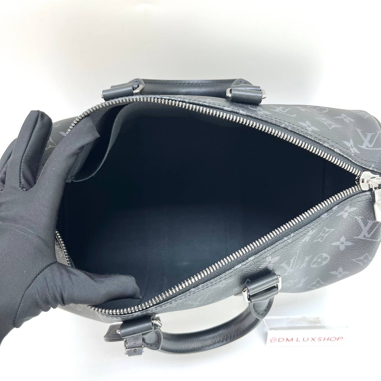 LV Monogram Eclipse Keepall 35 SHW