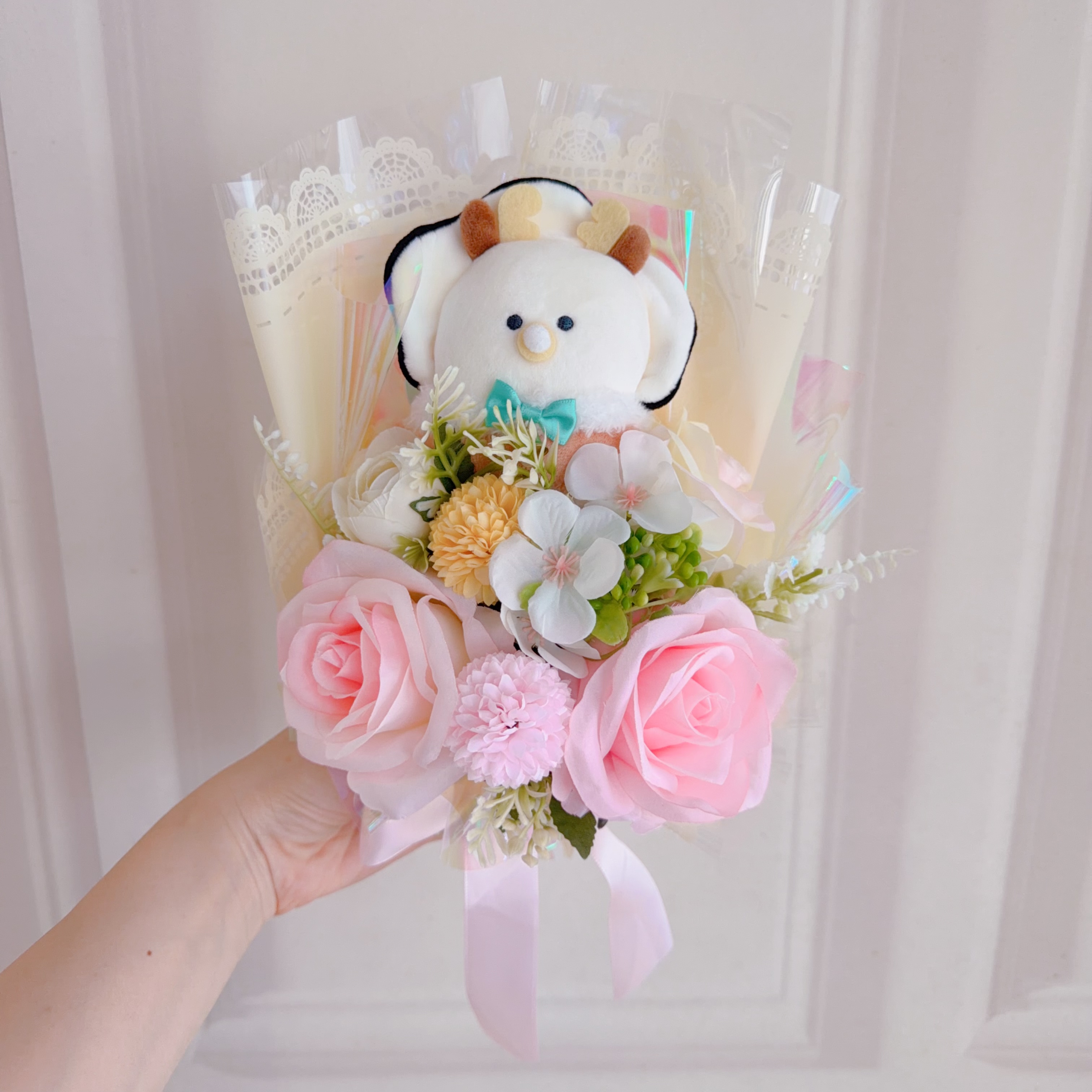 (現貨)生蠔bb小花束