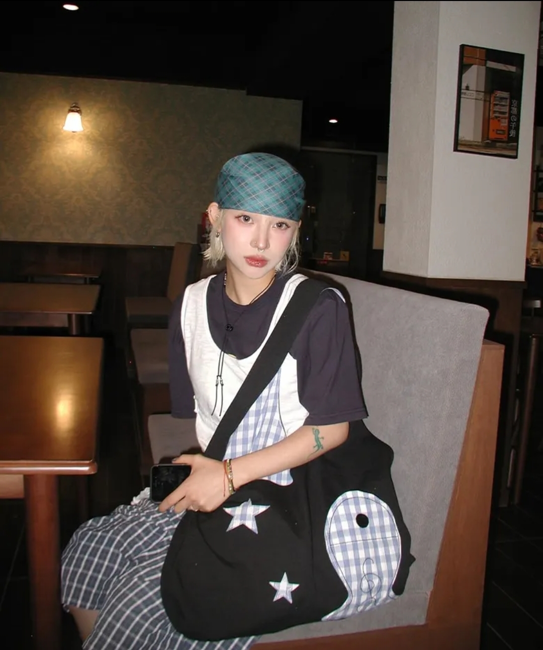 RuNaKiHu Kintoto Reversible Shoulder Bag