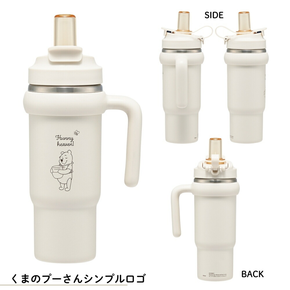 🆕【⭐訂購⭐】 🇯🇵日本直送 🌀#Skater x #Sanrio / #Disney 不銹鋼保溫吸管水壺 (830ml) ［8款選］🌀 [ELED-0075][260608]
