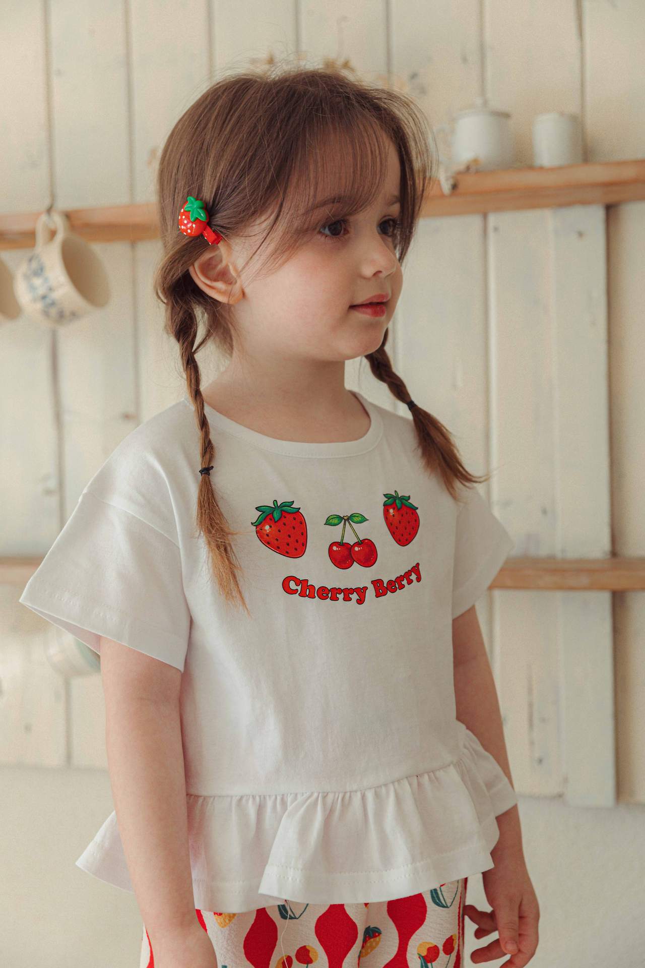 士多啤梨🍓 Ruffle Top