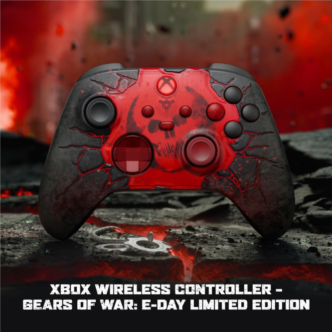 【預售 30/9】Xbox 無線控制器【戰爭機器 事變日】限定版 / Wireless Controller【Gears of War: E-Day Limited Edition】PO1047