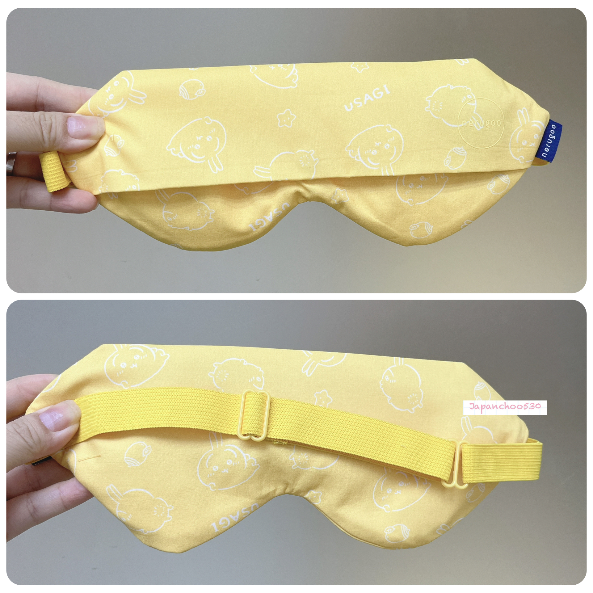 日本預訂📍Chiikawa圖案USB充電發熱眼罩 不包郵